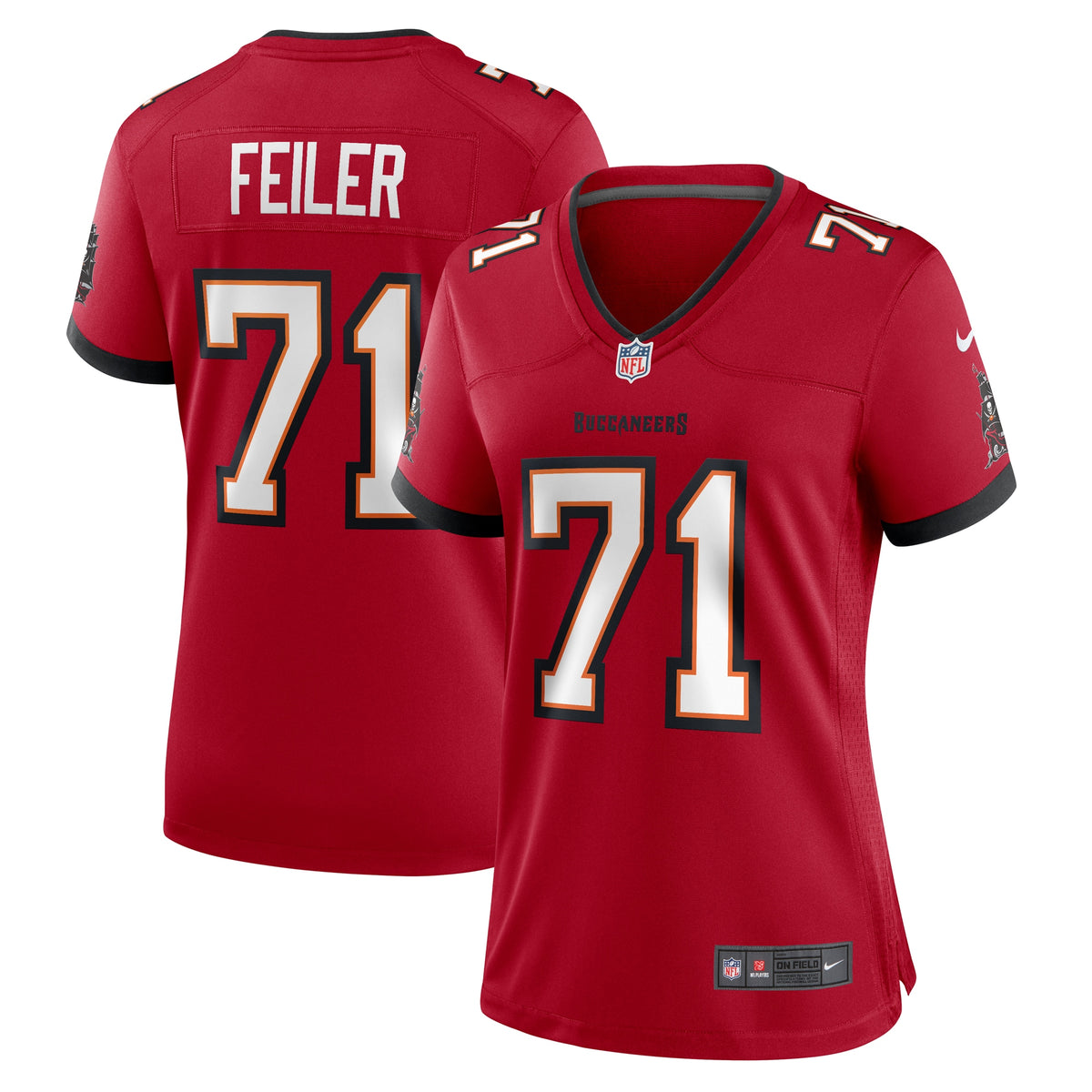 Matt Feiler Tampa Bay Buccaneers Nike Game Player Jersey   Red