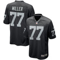 Kolton Miller Las Vegas Raiders Nike Game Player Jersey   Black