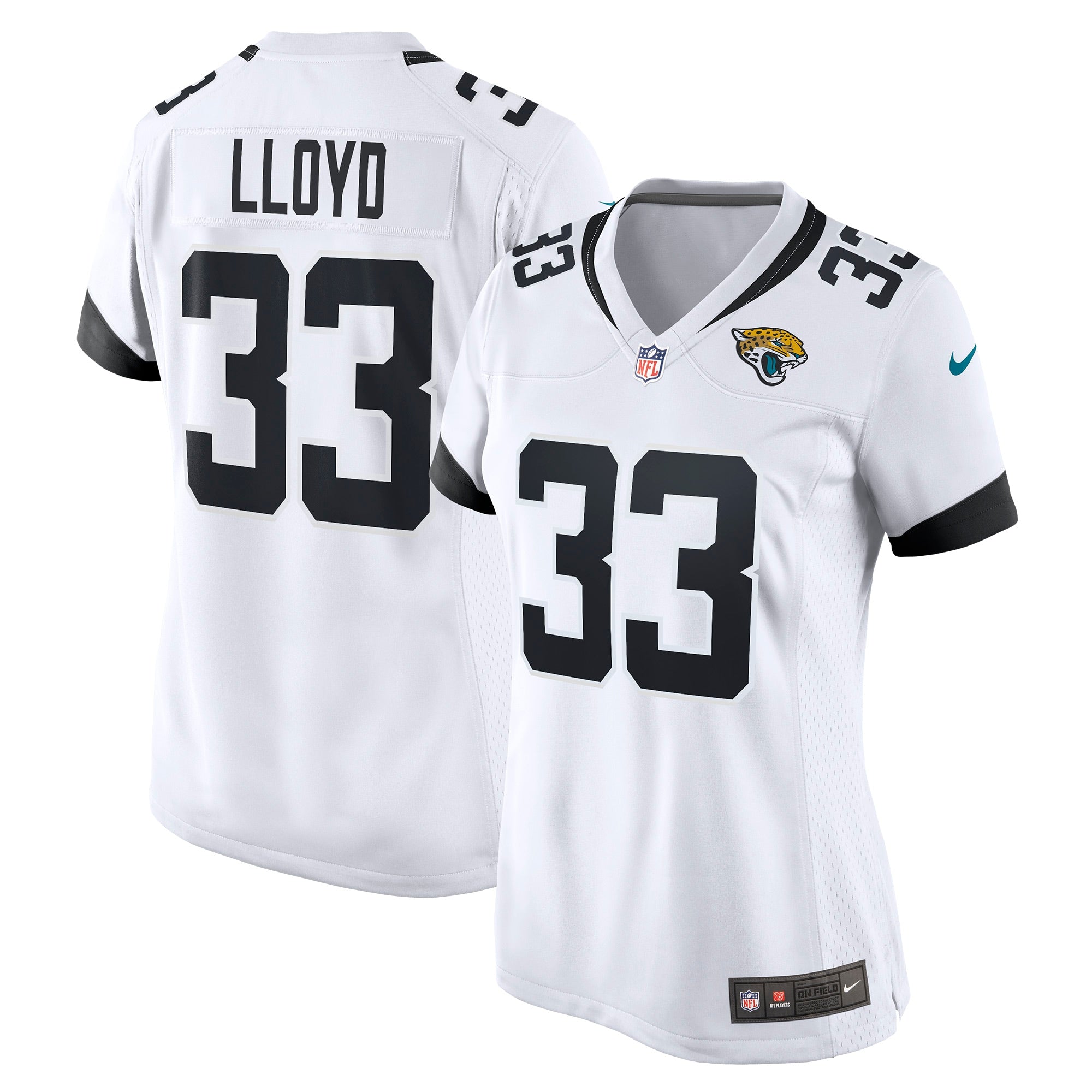 Devin Lloyd Jacksonville Jaguars Nike Women s Away Game Player Jersey   White
