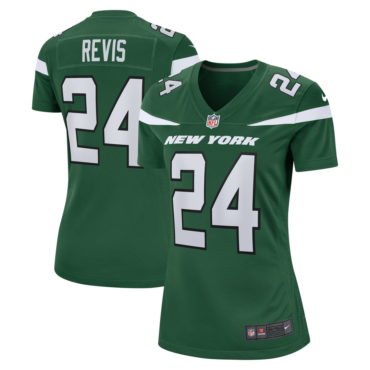 Darrelle Revis New York Jets Nike Women s Retired Player Game Jersey   Gotham Green