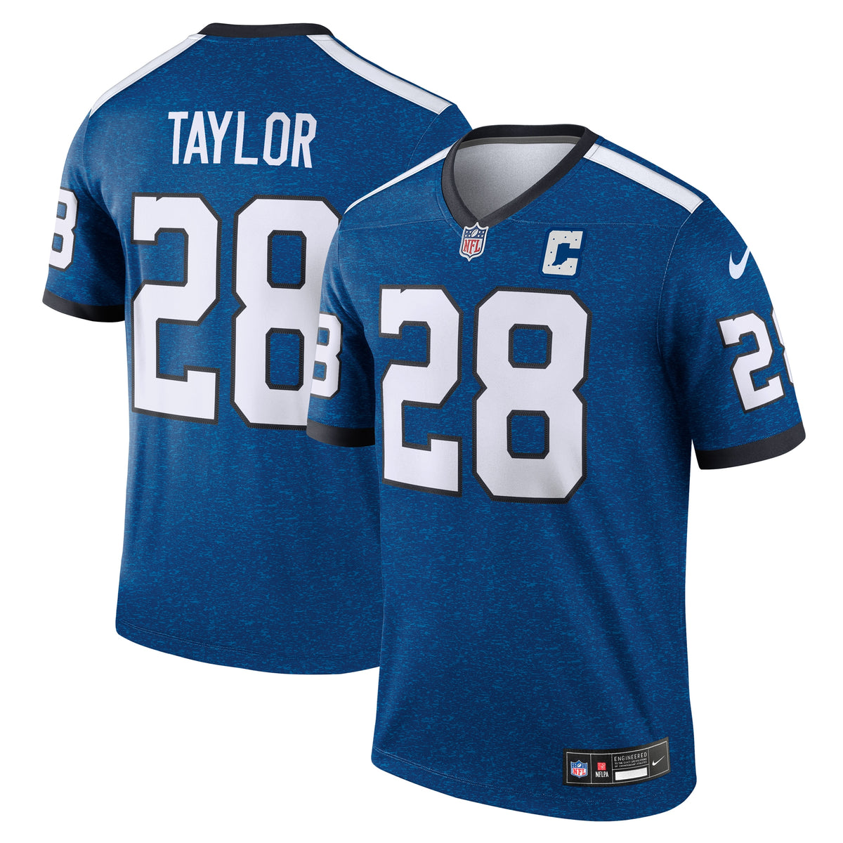 Jonathan Taylor Indianapolis Colts Nike Indiana Nights Alternate Legend Jersey   Royal