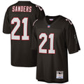 Deion Sanders Atlanta Falcons Mitchell   Ness Big   Tall 1992 Retired Player Replica Jersey   Black