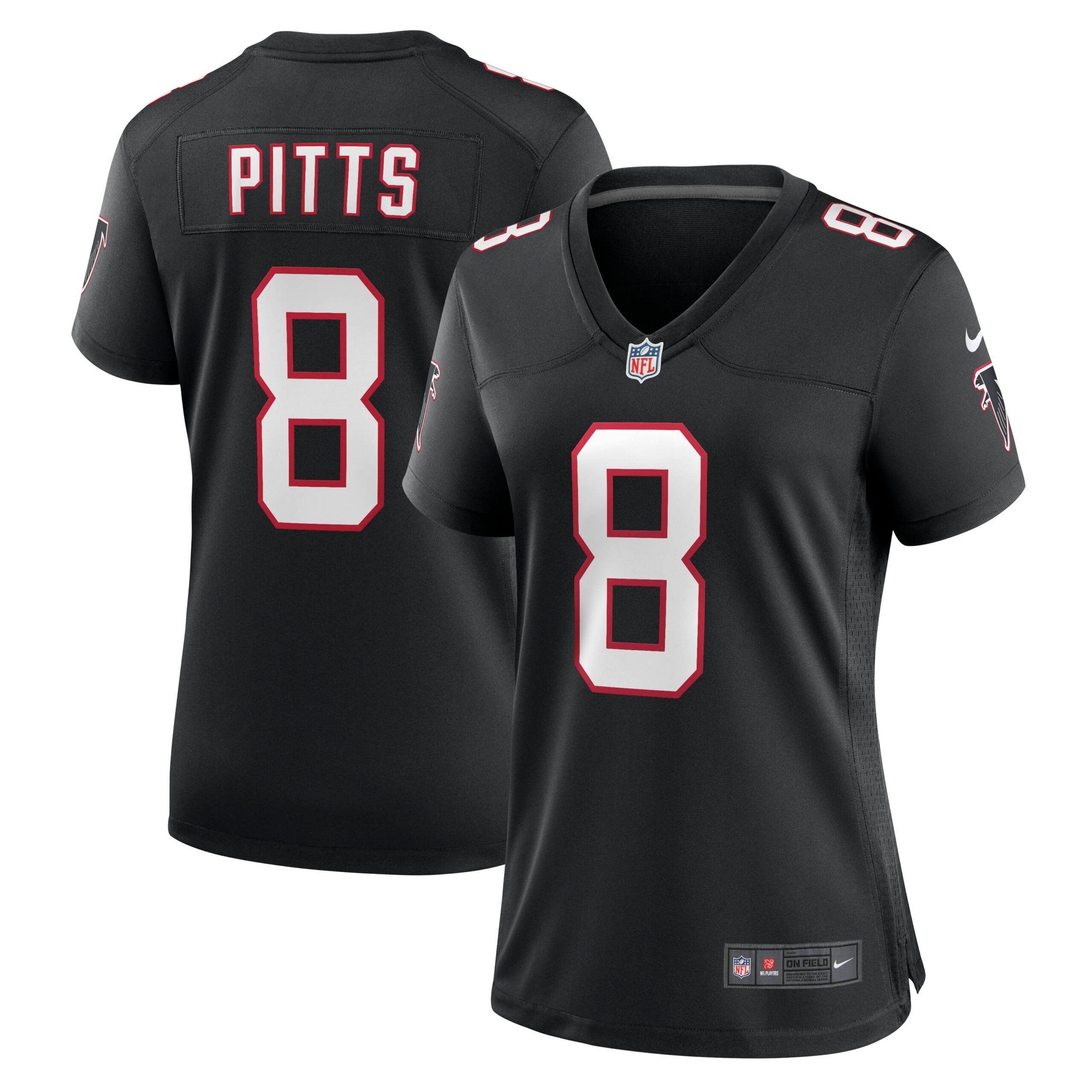 Kyle Pitts Atlanta Falcons Nike Women s Game Jersey   Black