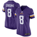 Kirk Cousins Minnesota Vikings Nike Women s Player Jersey   Purple