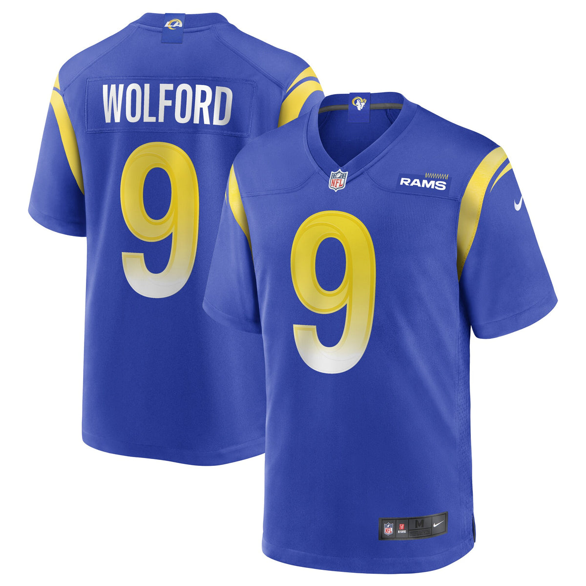 John Wolford Los Angeles Rams Nike Game Jersey   Royal