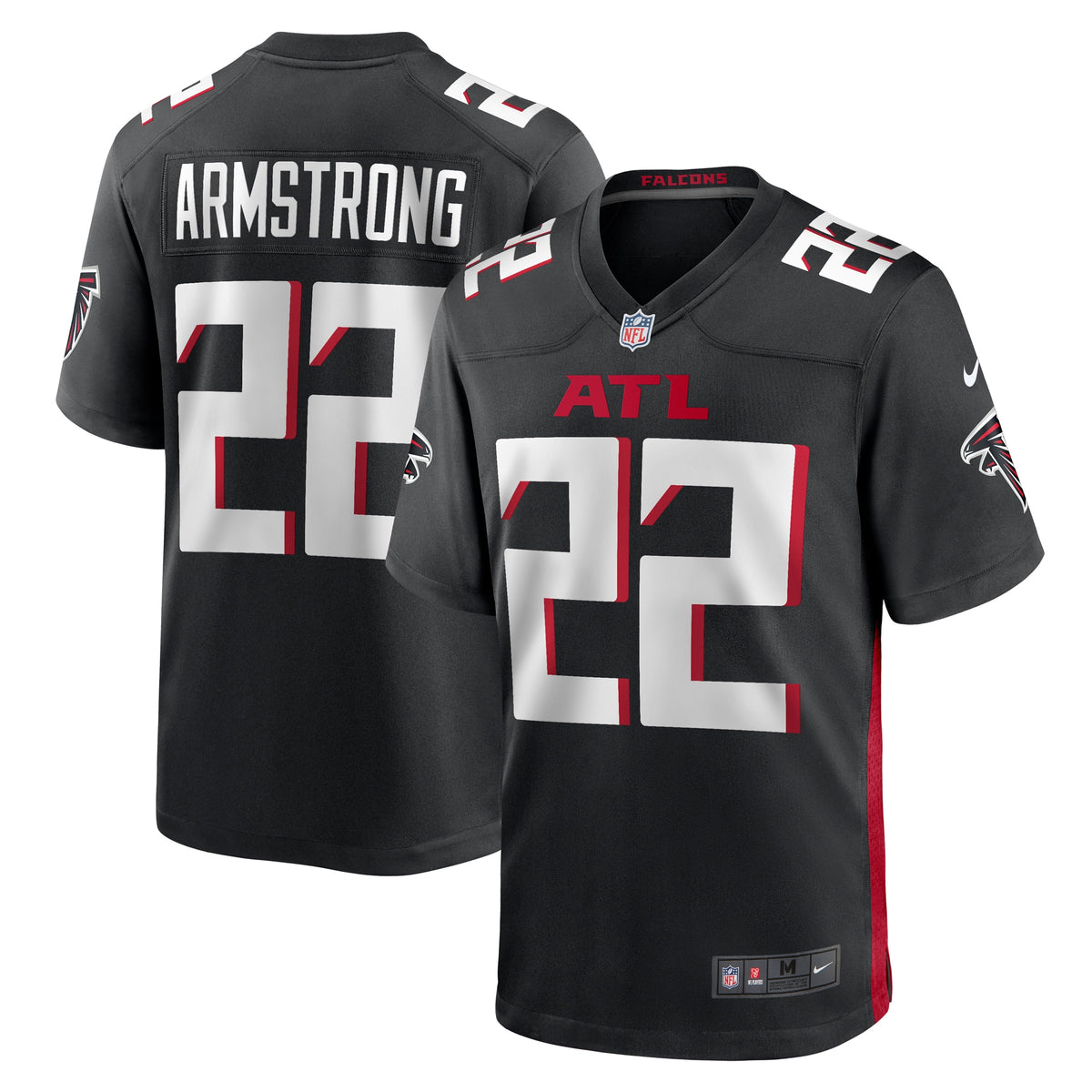 Cornell Armstrong Atlanta Falcons Nike Team Game Jersey    Black