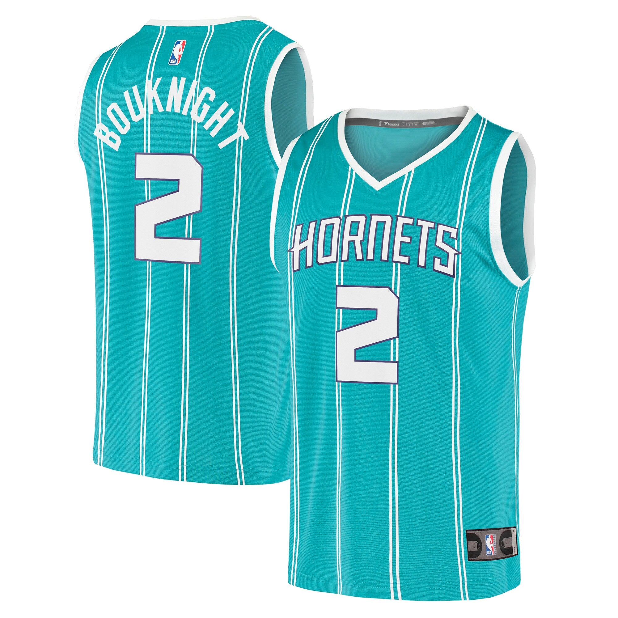 James Bouknight Charlotte Hornets Fanatics Branded 2021/22 Fast Break Replica Player Jersey - Icon Edition - Teal