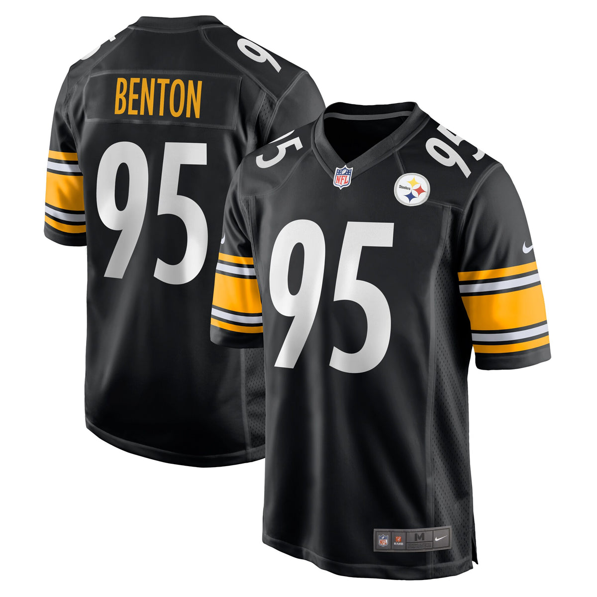 Keeanu Benton Pittsburgh Steelers Nike Team Game Jersey    Black