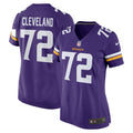 Women s Nike Ezra Cleveland Purple Minnesota Vikings Game Jersey
