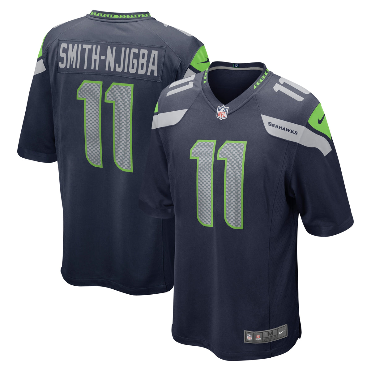 Jaxon Smith-Njigba Seattle Seahawks Nike 2023 NFL Draft First Round Pick Game Jersey College Navy
