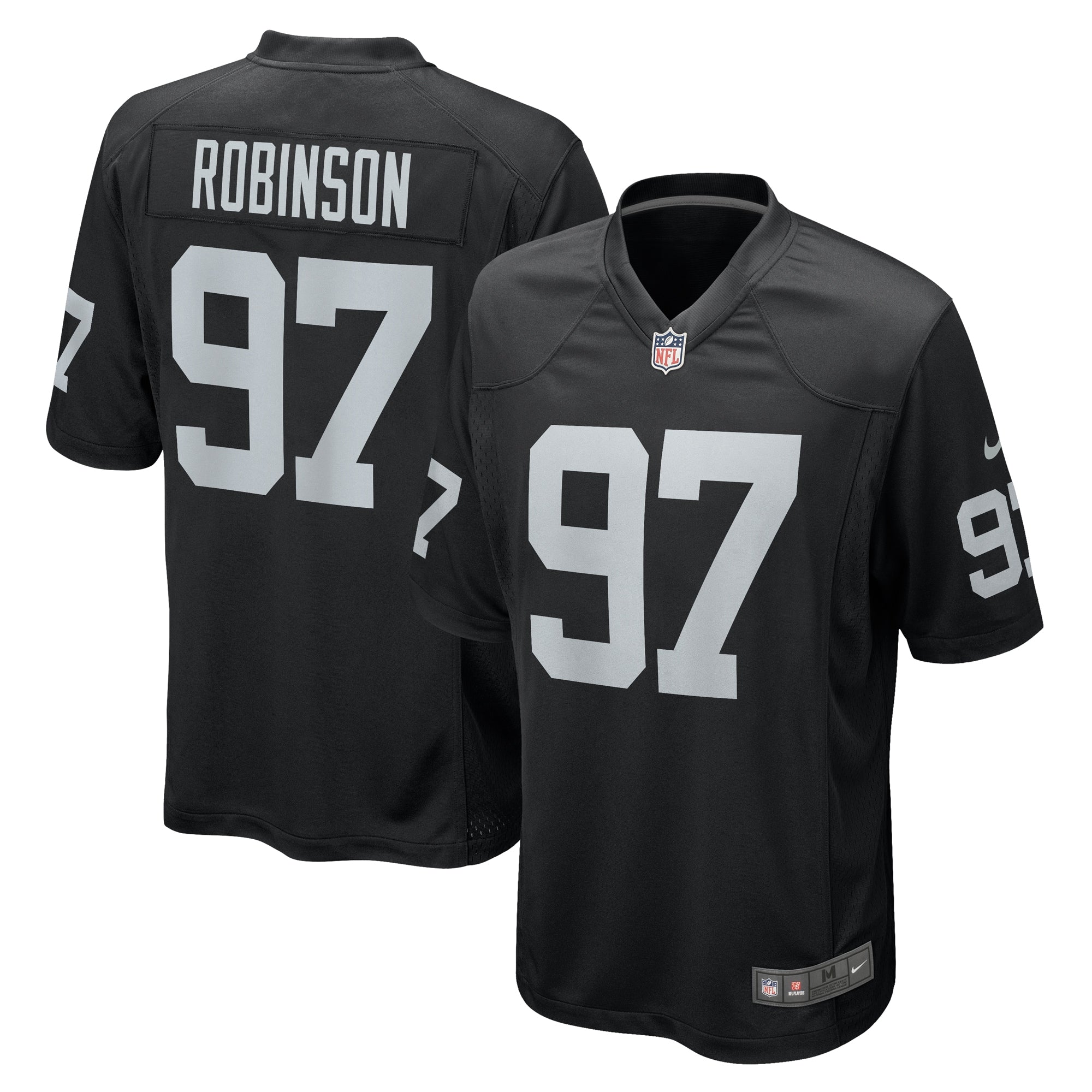 Janarius Robinson Las Vegas Raiders Nike Team Game Jersey    Black