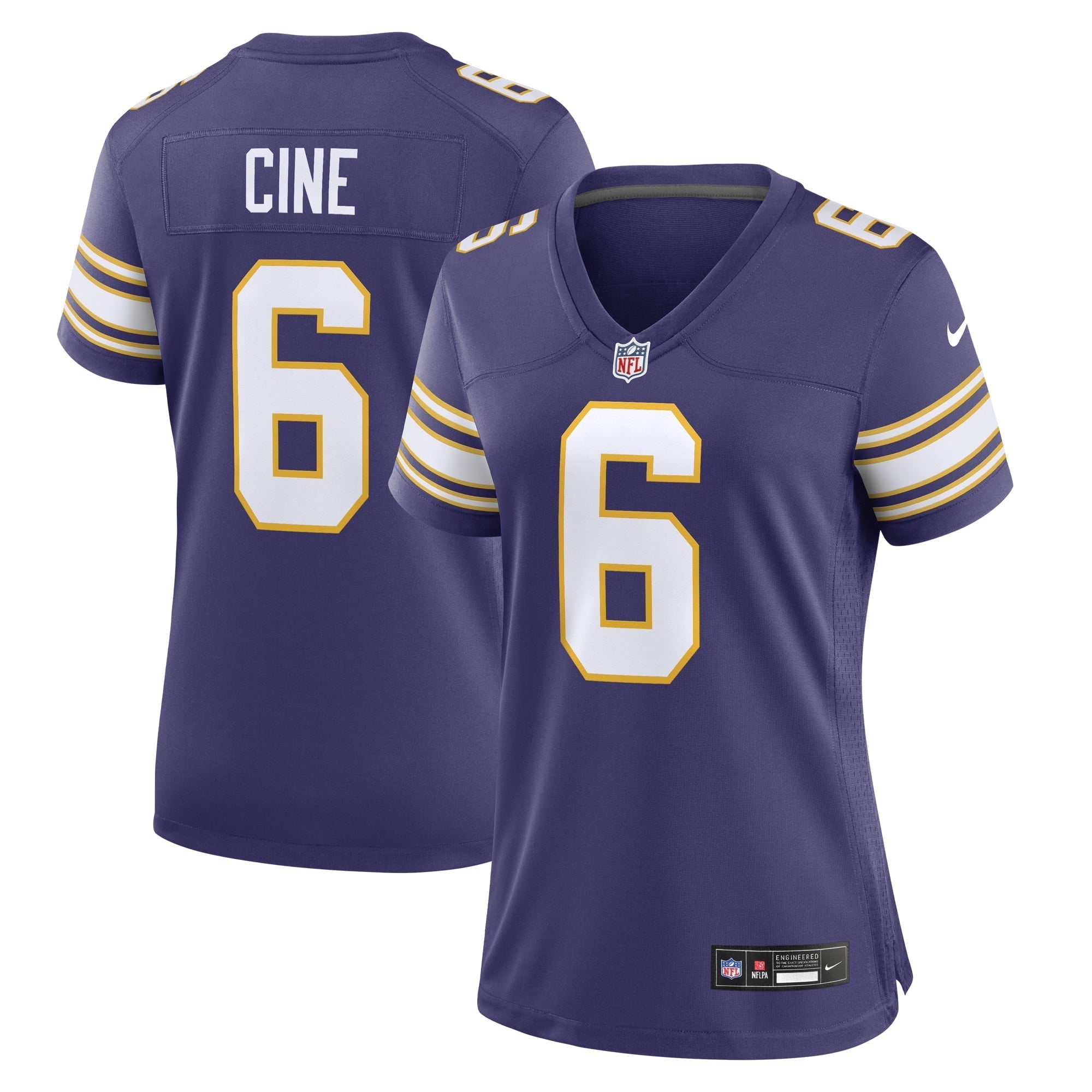 Women s Nike Lewis Cine Purple Minnesota Vikings Classic Player Game Jersey