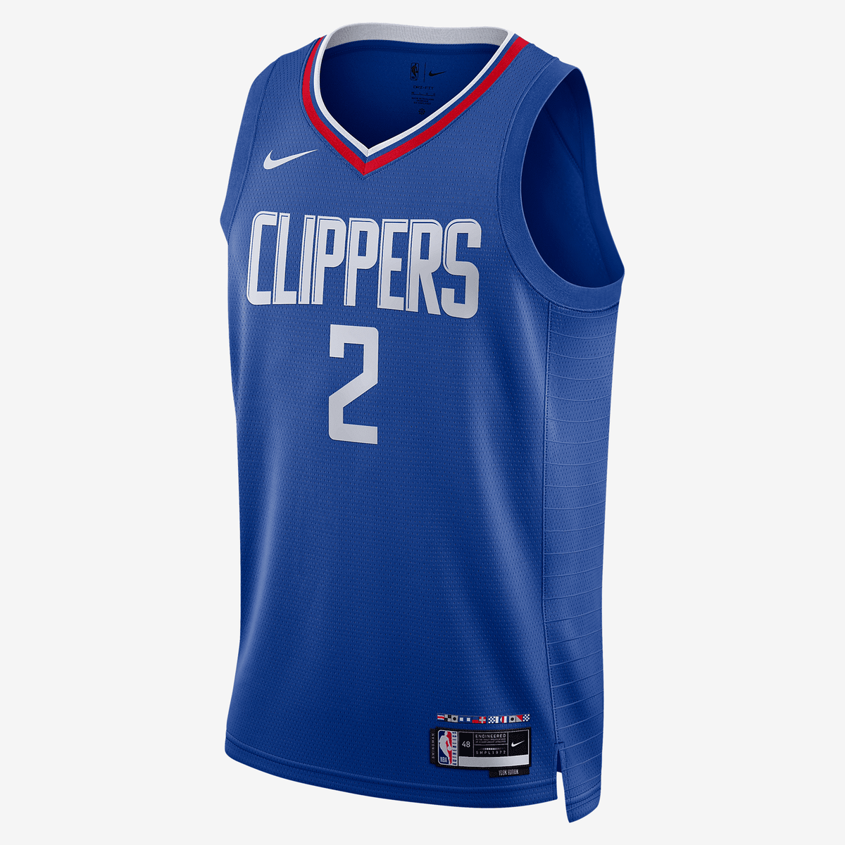 LA Clippers Icon Edition 2022/23 Nike Dri-FIT NBA Swingman Jersey - Rush Blue