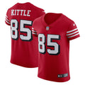 Men s Nike George Kittle Scarlet San Francisco 49ers Alternate Vapor Elite Jersey