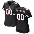 Arizona Cardinals Nike Women s Alternate Custom Game Jersey   Black