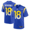 Men s Nike Ben Skowronek Royal Los Angeles Rams Game Jersey
