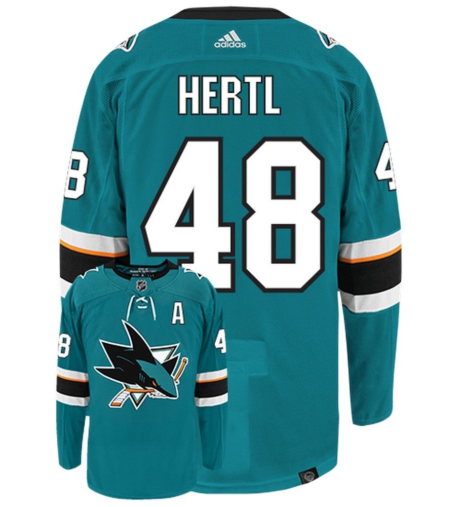 Tomas Hertl San Jose Sharks Adidas Primegreen Authentic NHL Hockey Jersey