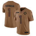 Tua Tagovailoa Miami Dolphins Nike 2023 Salute To Service Limited Jersey   Brown