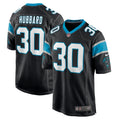 Chuba Hubbard Carolina Panthers Nike Game Jersey   Black