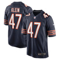 Men s Nike A.J. Klein Navy Chicago Bears Game Player Jersey