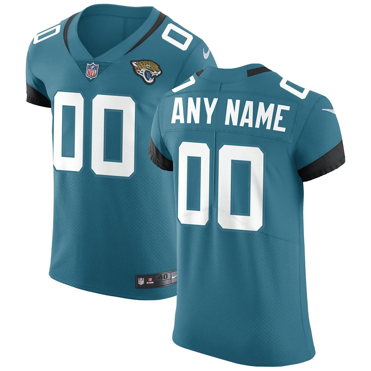 Jacksonville Jaguars Nike Vapor Untouchable Elite Custom Jersey   Teal