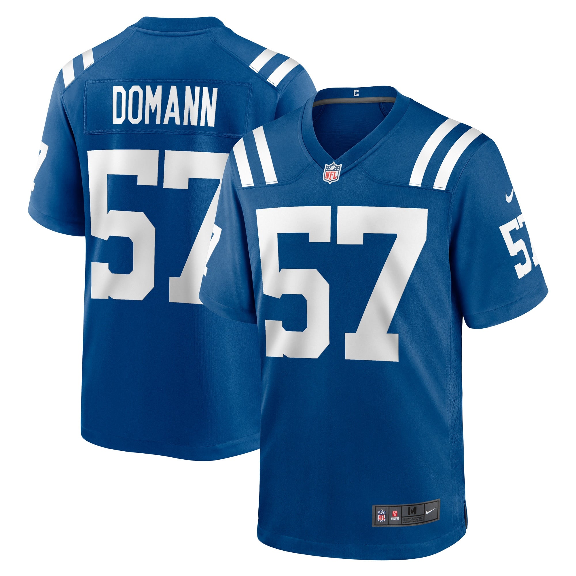 JoJo Domann Indianapolis Colts Nike Game Player Jersey   Royal