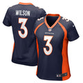 Women s Denver Broncos Russell Wilson Alternate Game Jersey Navy