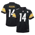 George Pickens Pittsburgh Steelers Nike Youth Game Jersey   Black