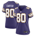 Cris Carter Minnesota Vikings Nike Women s Classic Retired Player Game Jersey   Purple