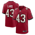 Men s Nike Patrick Laird Red Tampa Bay Buccaneers Game Player Jersey