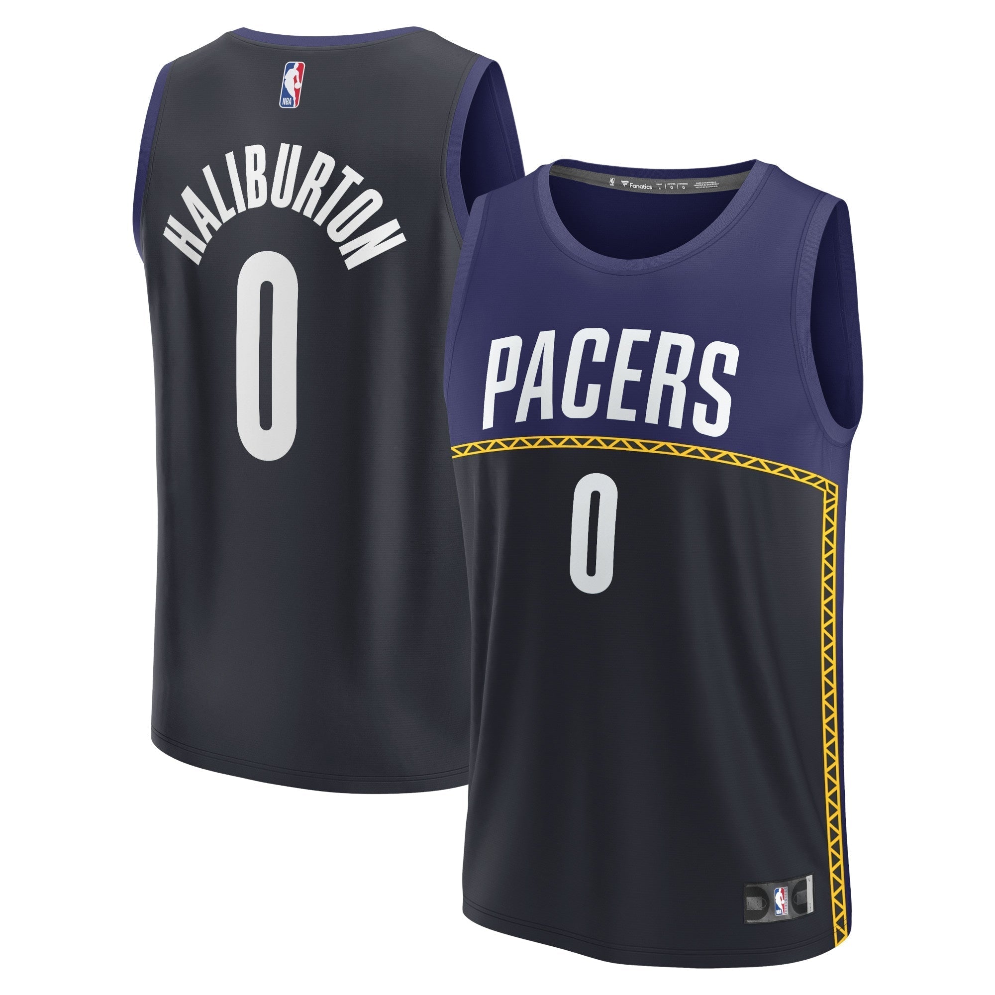 Men's Fanatics Branded Tyrese Haliburton Blue Indiana Pacers 2022/23 Fastbreak Jersey - City Edition