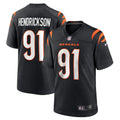 Men s Nike Trey Hendrickson Black Cincinnati Bengals Team Game Jersey