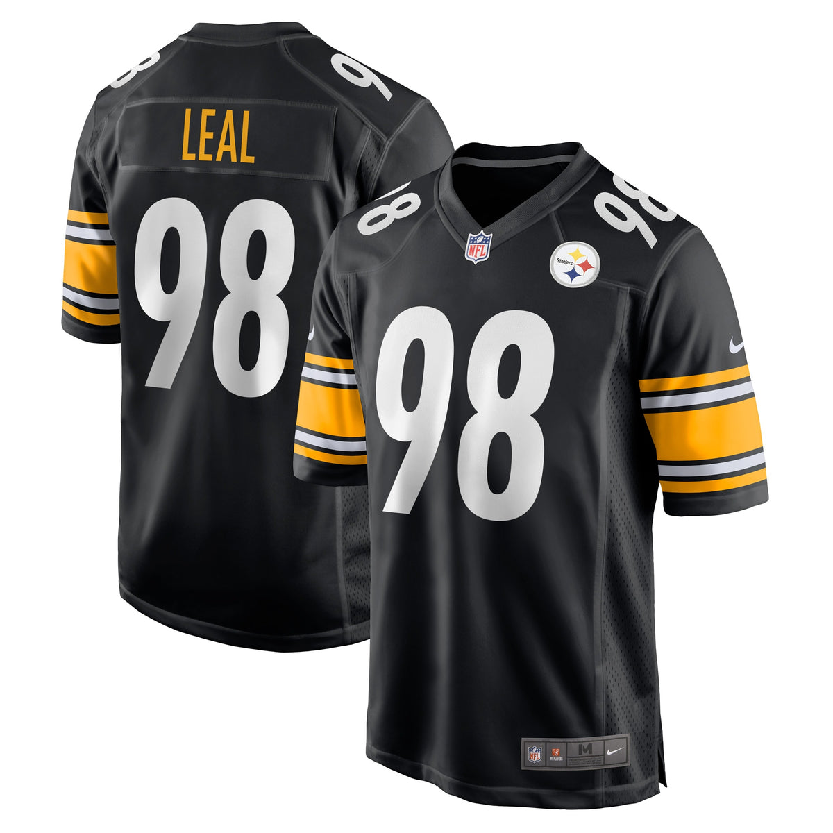 DeMarvin Leal Pittsburgh Steelers Nike Game Player Jersey   Black