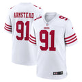 Men s Nike Arik Armstead White San Francisco 49ers Player Game Jersey