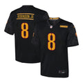 Brian Robinson Jr. Washington Commanders Nike Youth Game Jersey   Black