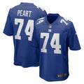Men s Nike Matt Peart Royal New York Giants Game Jersey