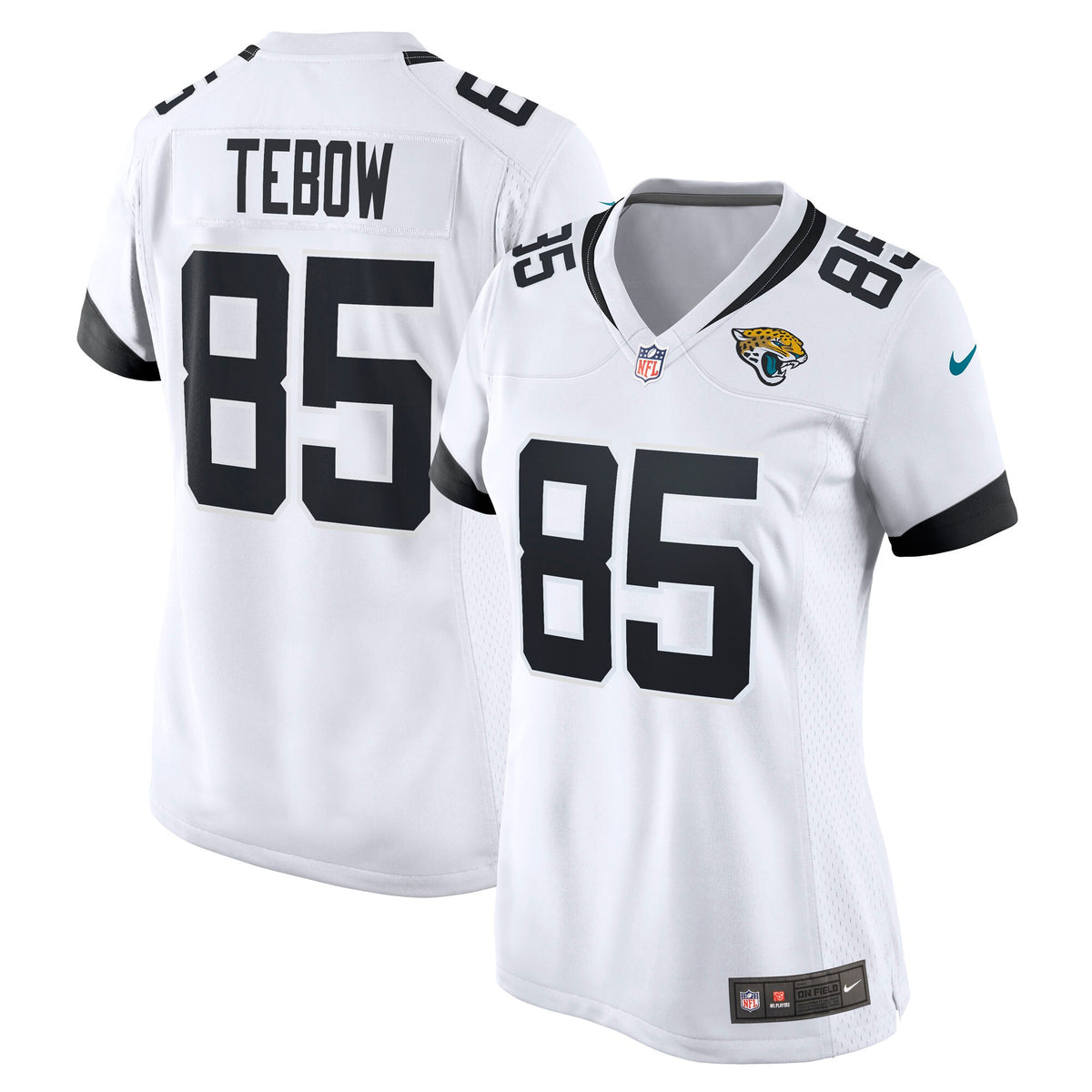 Tim Tebow Jacksonville Jaguars Nike Women s Game Player Jersey   White