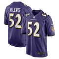 Ray Lewis Baltimore Ravens Nike Retired Player Game Jersey   Purple