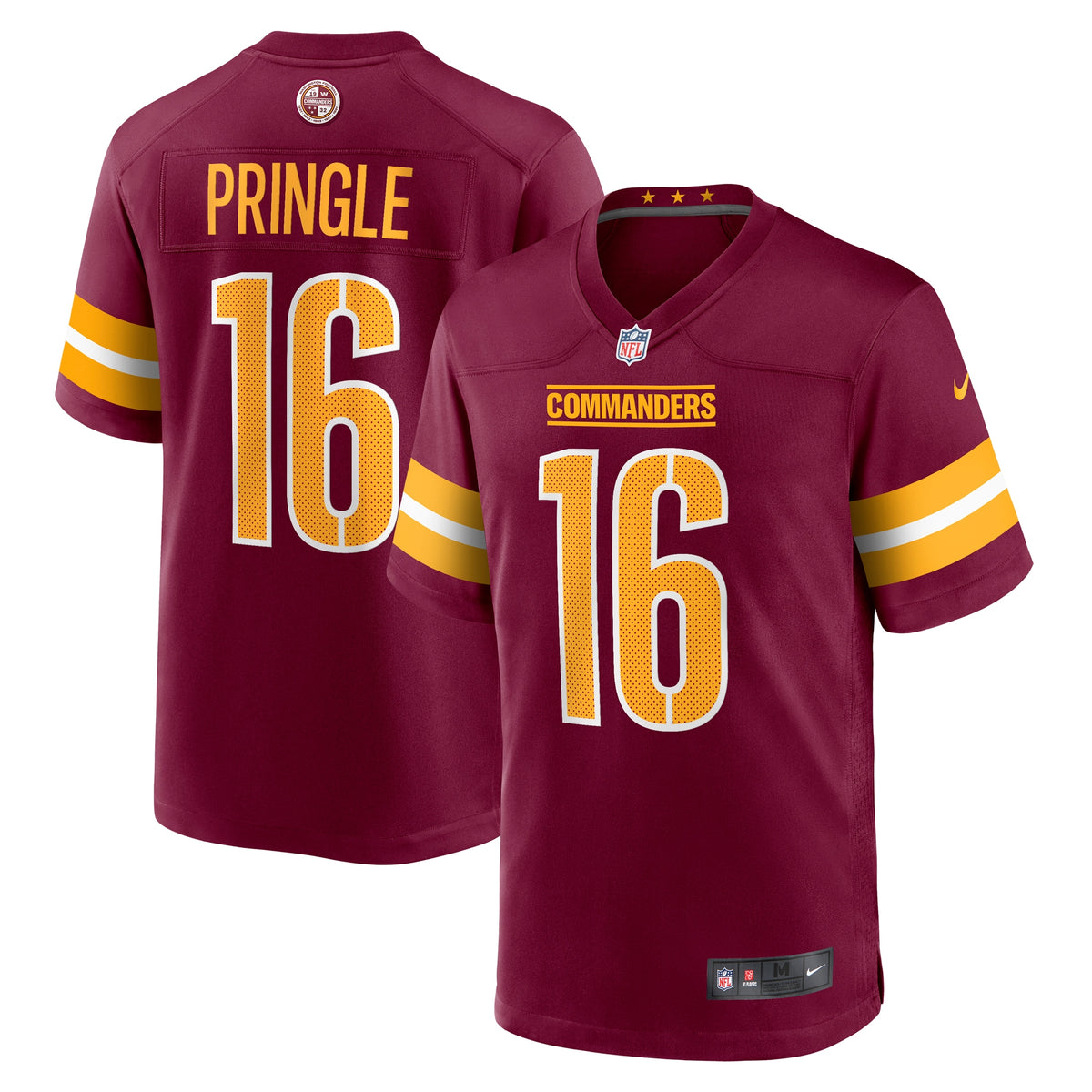 Byron Pringle Washington Commanders Nike  Game Jersey   Burgundy