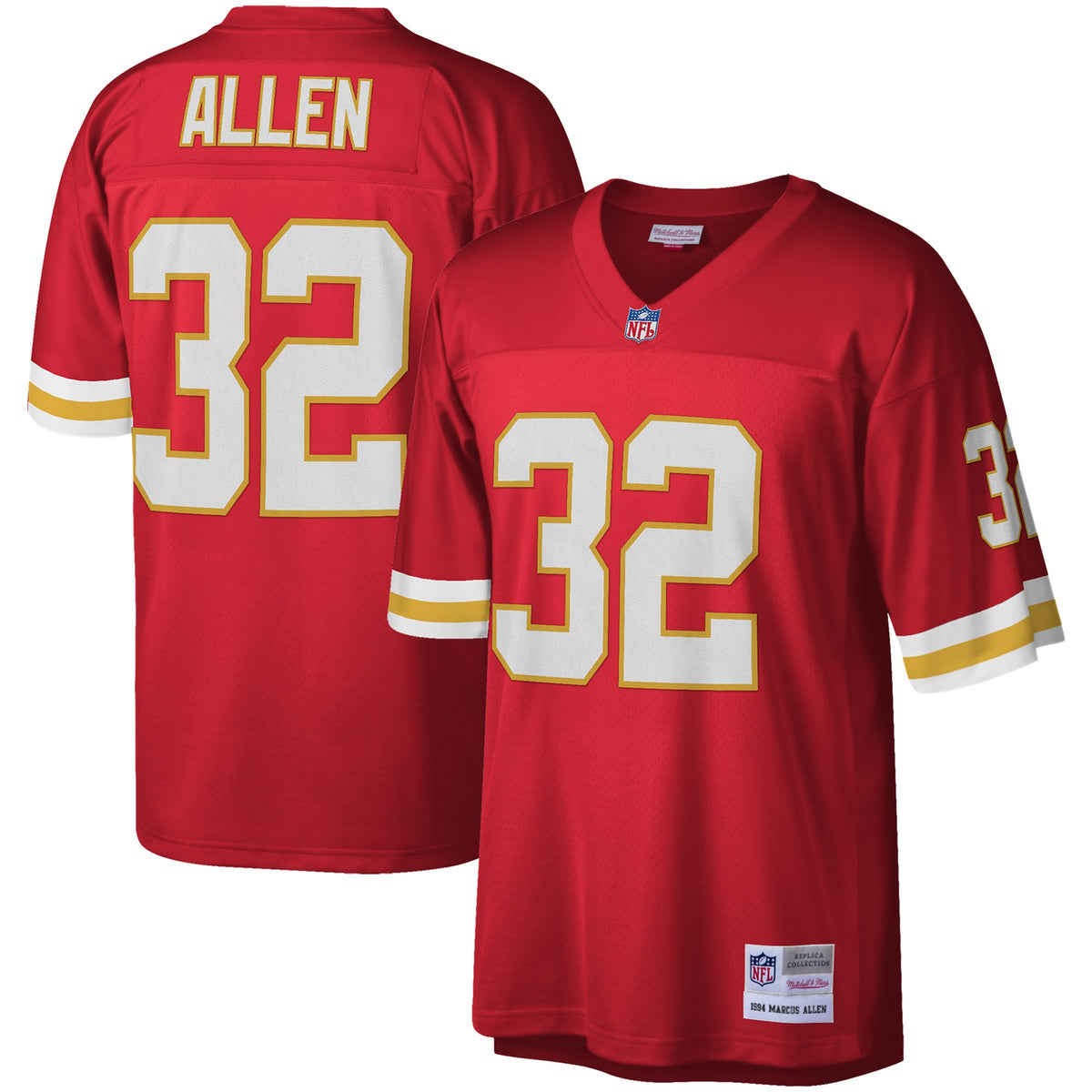 Marcus Allen Kansas City Chiefs Mitchell   Ness Legacy Replica Jersey   Red