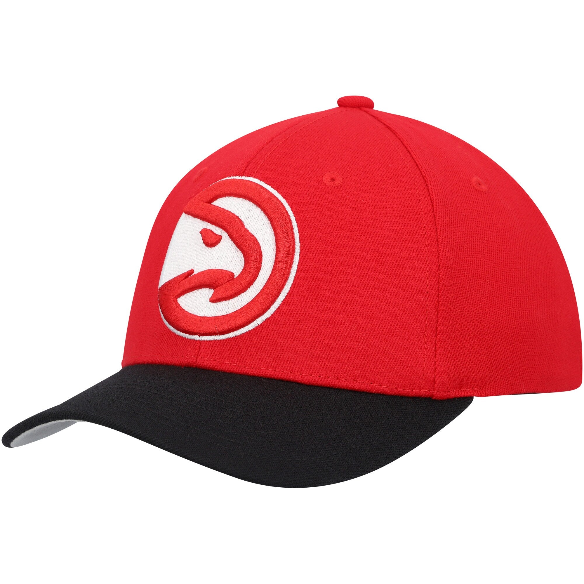Atlanta Hawks, NBA Jerseys Mitchell & Ness MVP Team Two-Tone 2.0 Stretch-Snapback Hat - Red/Black