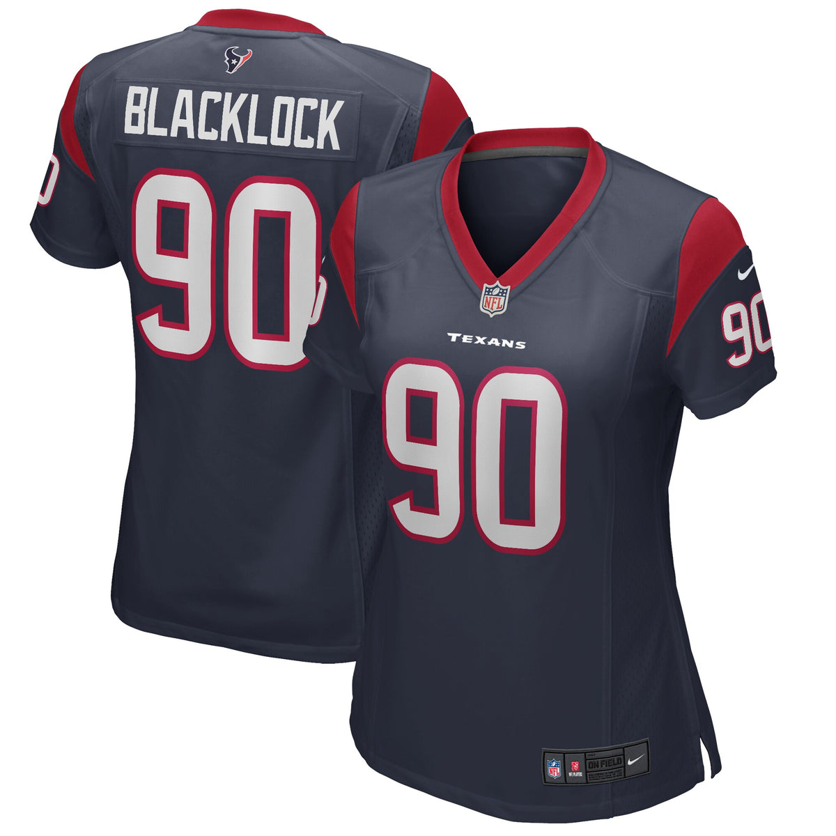 Ross Blacklock Houston Texans Nike Women s Game Jersey   Navy