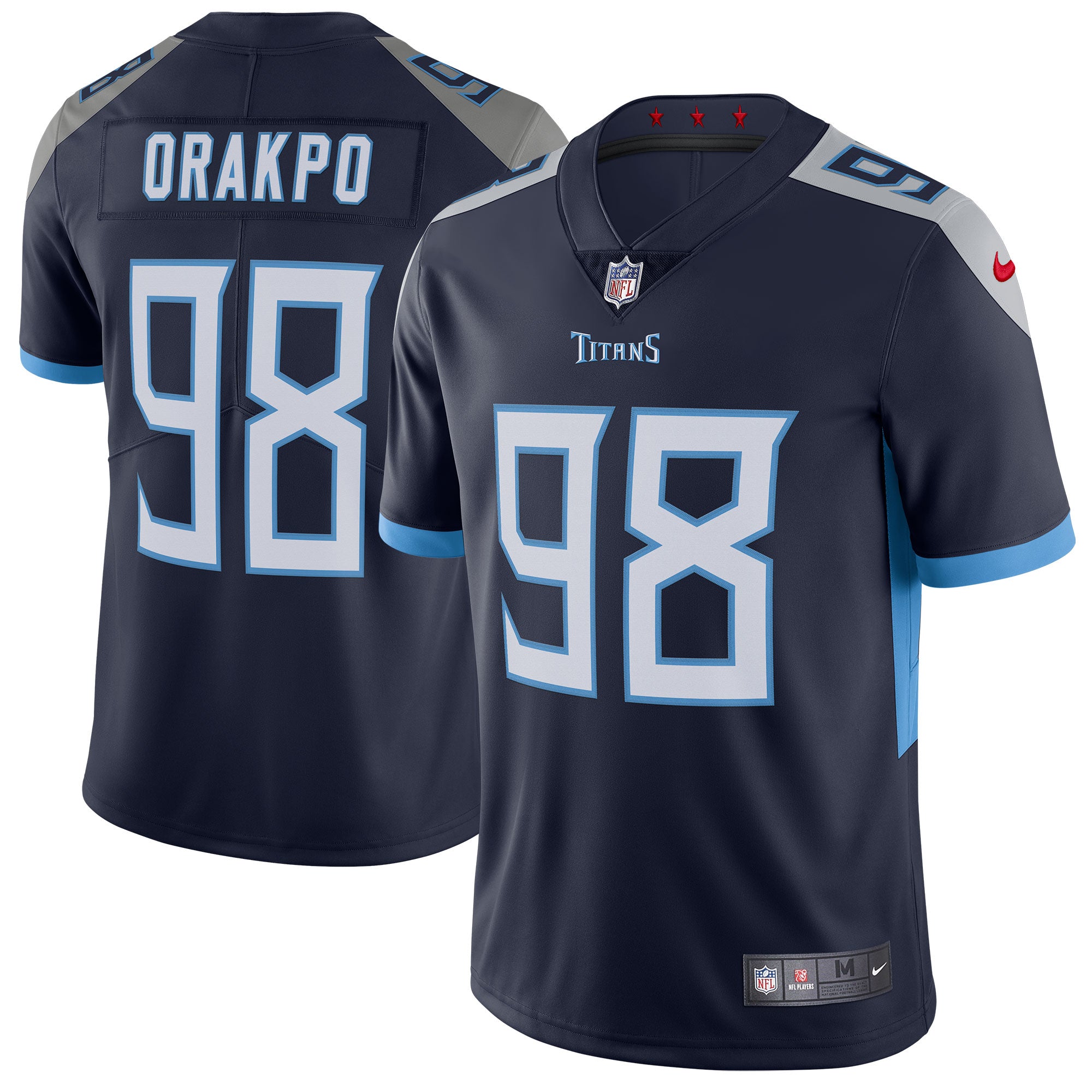 Brian Orakpo Tennessee Titans Nike Vapor Untouchable Limited Jersey   Navy