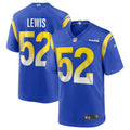 Men s Nike Terrell Lewis Royal Los Angeles Rams Game Jersey