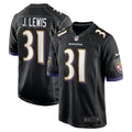 Jamal Lewis Baltimore Ravens Nike Retired Player Jersey   Black