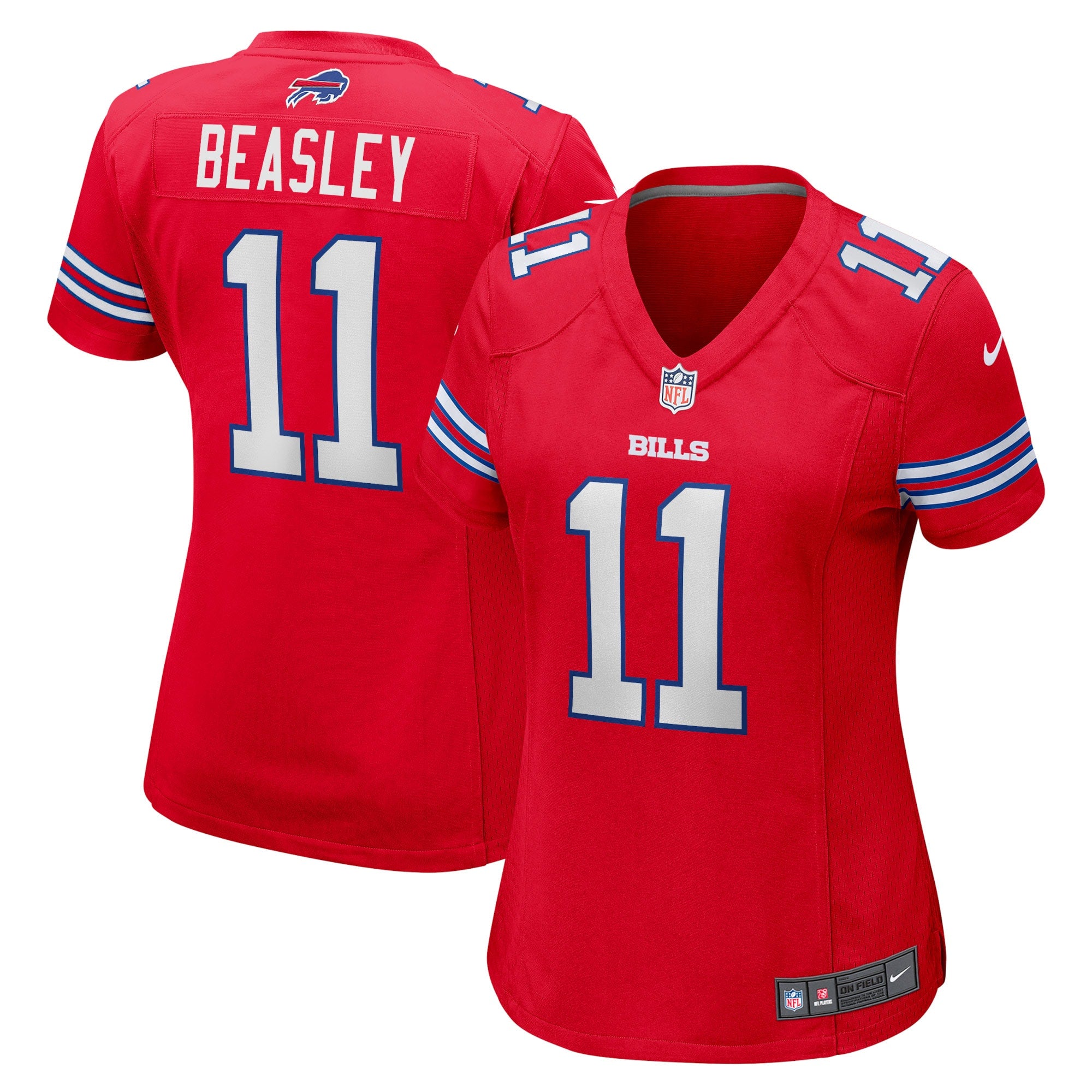 Cole Beasley Buffalo Bills Nike Women s Game Player Jersey   Red