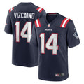 Tristan Vizcaino New England Patriots Nike Home Game Player Jersey   Navy