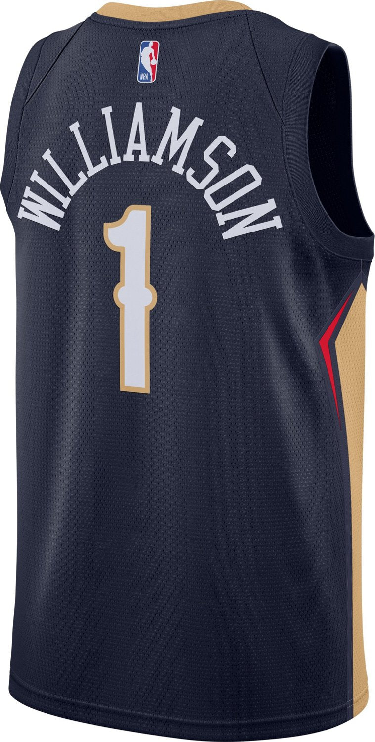 Nike Men's New Orleans Pelicans Zion Williamson Swingman Jersey
