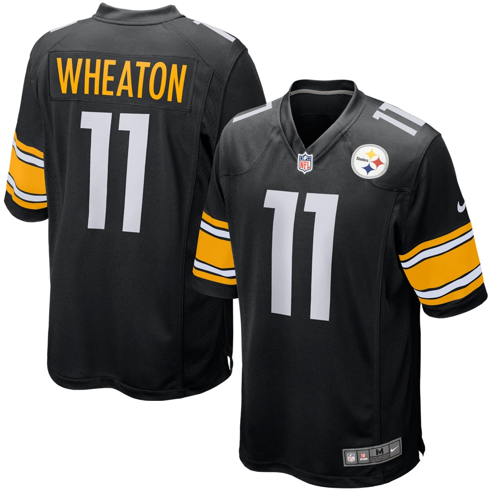 Markus Wheaton Pittsburgh Steelers Youth Nike Team Color Game Jersey   Black