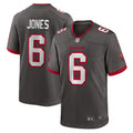 Men s Nike Julio Jones Pewter Tampa Bay Buccaneers Player Game Jersey